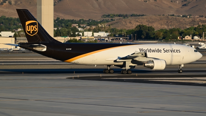 Photo of N147UP - United Parcel Service Airbus A300F-600 at RNO on AeroXplorer Aviation Database