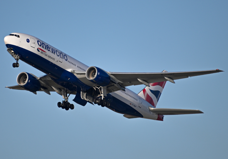 Photo of G-YMMT - British Airways Boeing 777-200ER at SAN on AeroXplorer Aviation Database