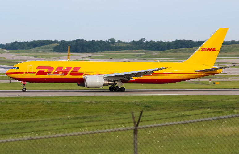 Photo of N390CM - DHL Boeing 767-300F at CVG on AeroXplorer Aviation Database