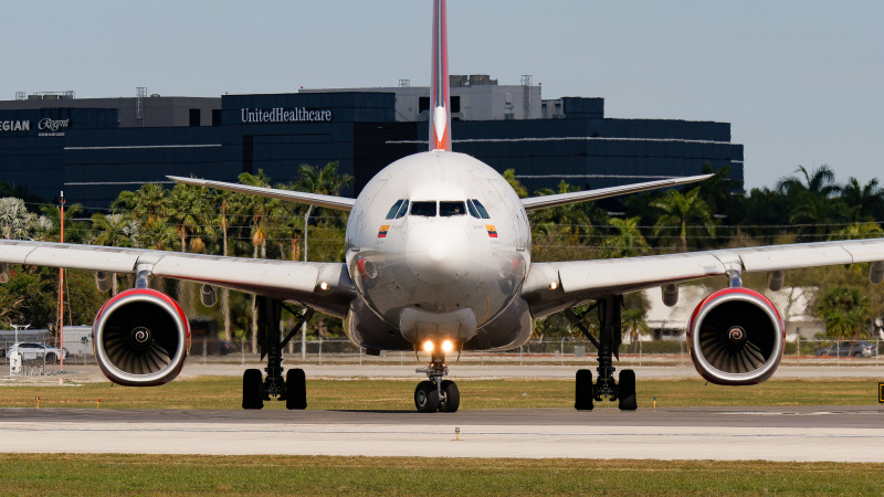 Photo of N332QT - Avianca Cargo Airbus A330-200F at MIA on AeroXplorer Aviation Database