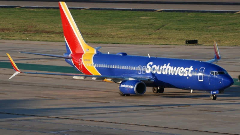 Photo of N8604K - Southwest Airlines Boeing 737-800 at DAL on AeroXplorer Aviation Database