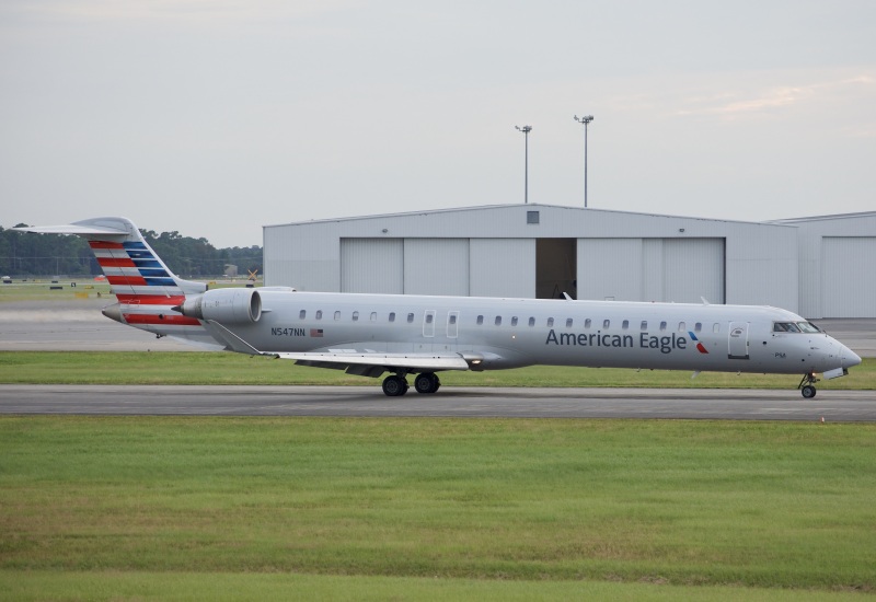 Photo of N547NN - American Eagle Mitsubishi CRJ-900 at DAB on AeroXplorer Aviation Database