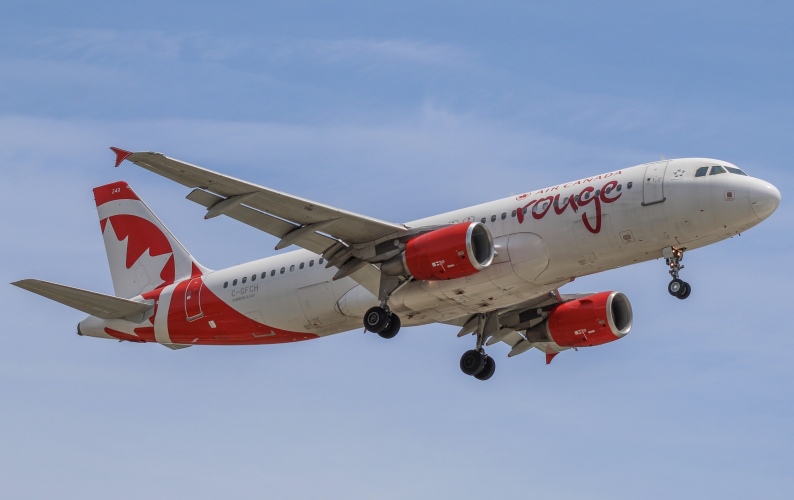 Photo of C-GFCH - Air Canada Rouge Airbus A320 at YYZ on AeroXplorer Aviation Database