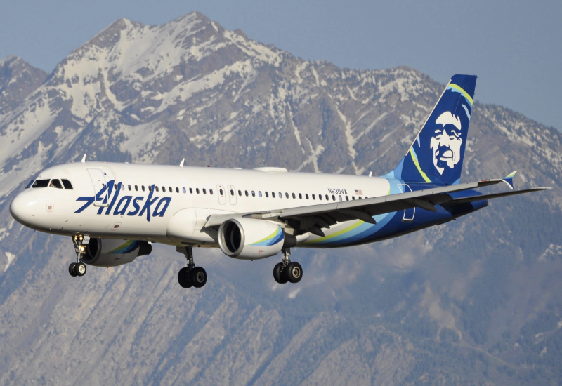 Photo of N630VA - Alaska Airlines Airbus A320 at SLC on AeroXplorer Aviation Database