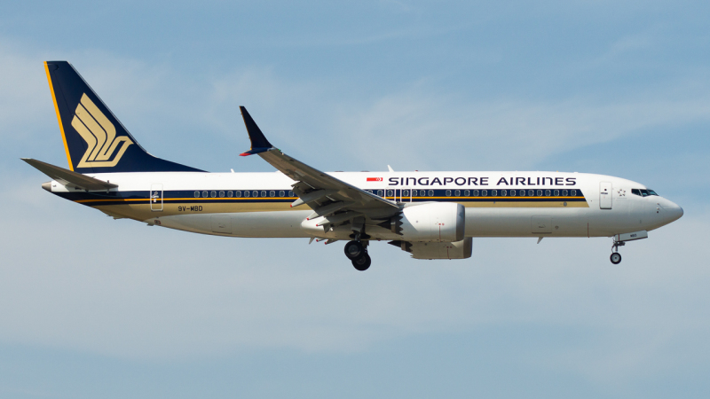 Photo of 9V-MBD - Singapore Airlines Boeing 737 MAX 8 at KUL on AeroXplorer Aviation Database
