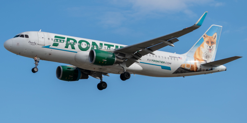 Photo of N229FR - Frontier Airlines Airbus A320 at BWI on AeroXplorer Aviation Database