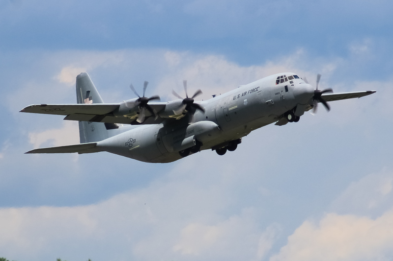 Photo of 15-5893 - USAF - United States Air Force Lockheed C-130J Hercules at LUK on AeroXplorer Aviation Database