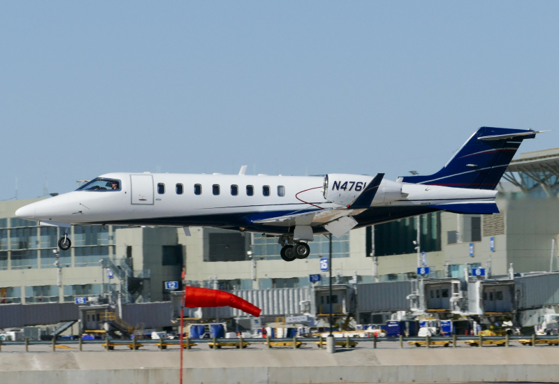 Photo of N476LA - PRIVATE Learjet 45 at AUS on AeroXplorer Aviation Database