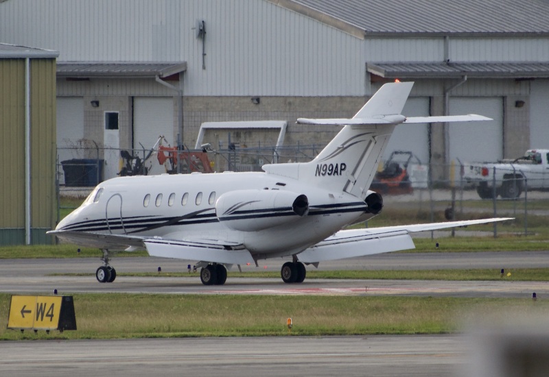 Photo of N99AP - PRIVATE HAWKER 800XP at DAB on AeroXplorer Aviation Database