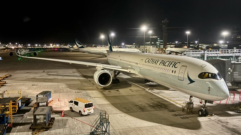 Photo of B-LXL - Cathay Pacific Airbus A350-1000 at HKG on AeroXplorer Aviation Database