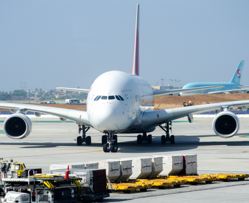 Photo of HL7625 - Asiana Airlines Airbus A380-800 at LAX on AeroXplorer Aviation Database