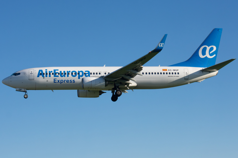 Photo of EC-MQP - Air Europa Boeing 737-800 at LIS on AeroXplorer Aviation Database