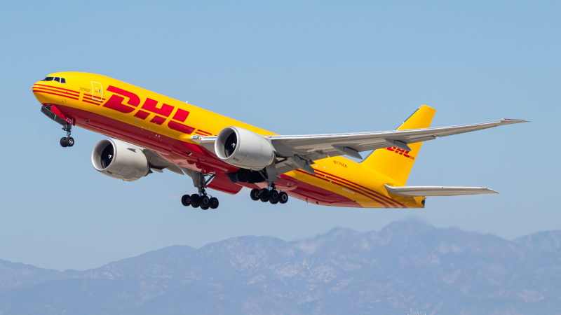 Photo of N775CK - DHL Boeing 777-F at LAX on AeroXplorer Aviation Database