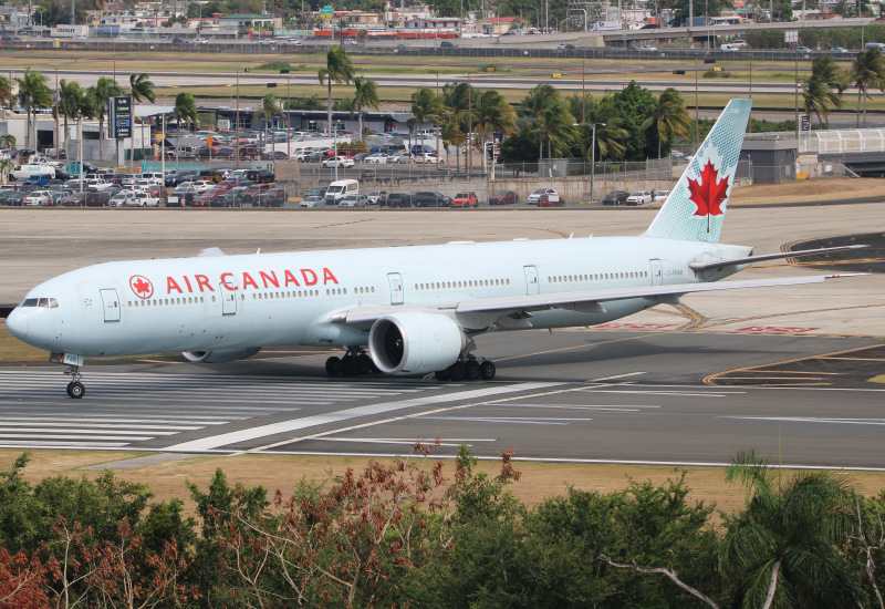 Photo of C-FRAM - Air Canada Boeing 777-300ER at SJU on AeroXplorer Aviation Database
