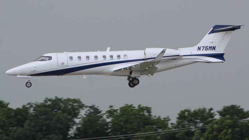 Photo of N75MN - PRIVATE Learjet 45 at LEX on AeroXplorer Aviation Database