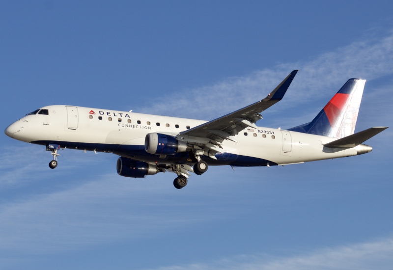 Photo of N295SY - Delta Connection Embraer E175 at SLC on AeroXplorer Aviation Database