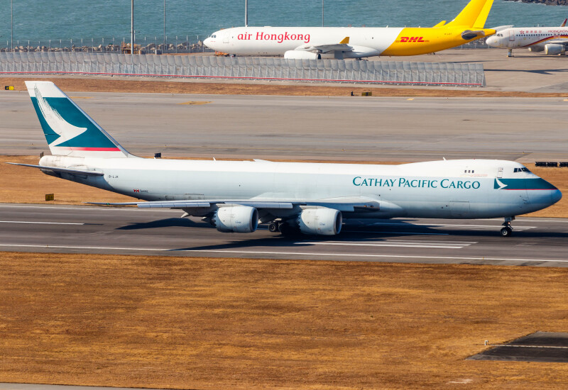 Photo of B-LJK - Cathay Pacific Cargo Boeing 747-8F at HKG on AeroXplorer Aviation Database
