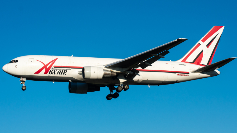 Photo of N744AX - ABX Air Boeing 767-200F at BWI on AeroXplorer Aviation Database