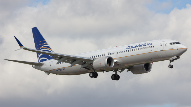 Photo of HP-9908CMP - Copa Airlines Boeing 737 MAX 9 at MIA on AeroXplorer Aviation Database