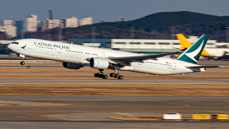 Photo of B-HNO - Cathay Pacific Boeing 777-300 at ICN on AeroXplorer Aviation Database