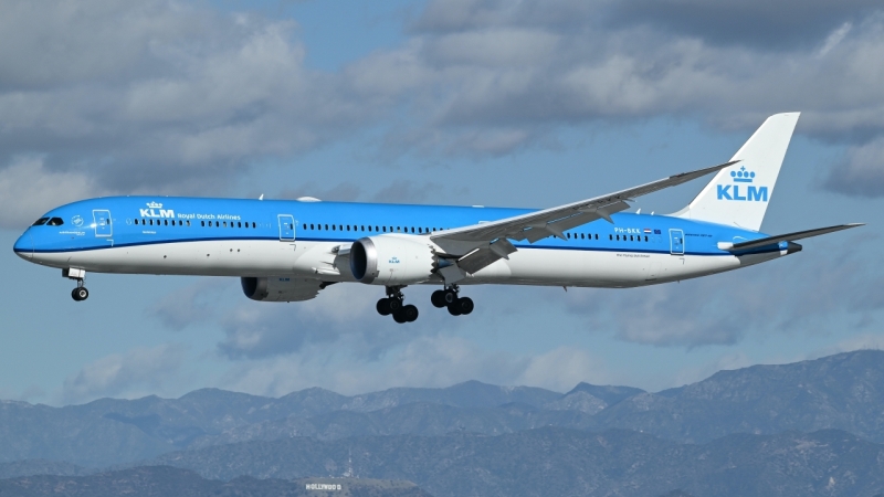 Photo of PH-BKK - KLM Boeing 787-10 at LAX on AeroXplorer Aviation Database