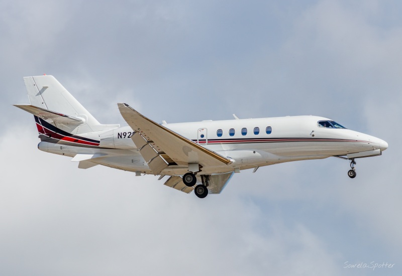 Photo of N920QS - NetJets Cessna Citation 650 at CWF on AeroXplorer Aviation Database