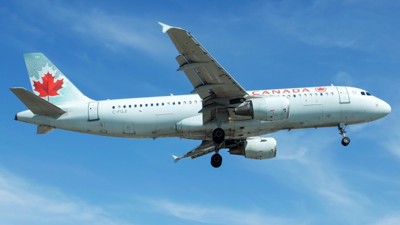 Photo of C-FGJI - Air Canada Airbus A320 at YYZ on AeroXplorer Aviation Database