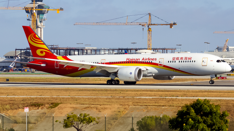 Photo of B-207J - Hainan Airlines  Boeing 787-9 at LAX on AeroXplorer Aviation Database