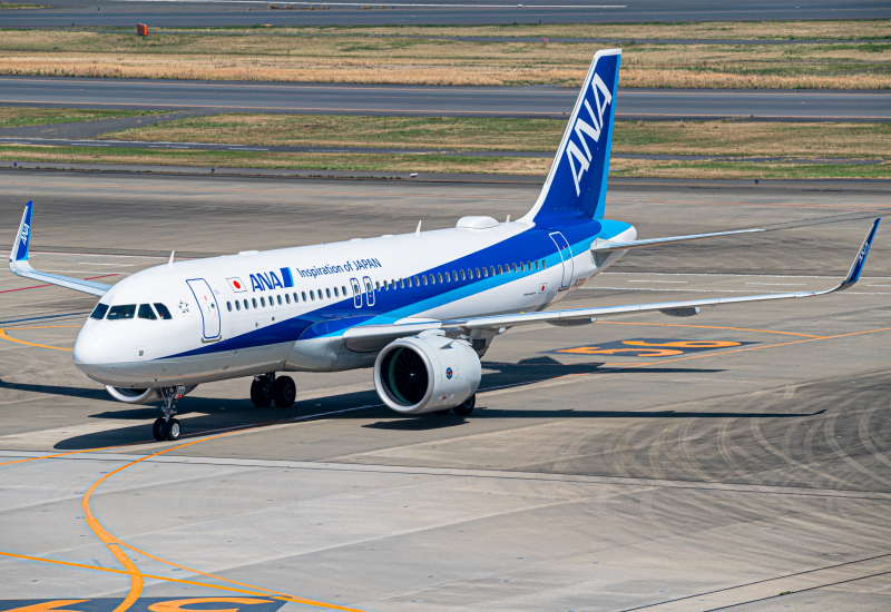 Photo of JA220A - All Nippon Airways Airbus A320NEO at HND on AeroXplorer Aviation Database