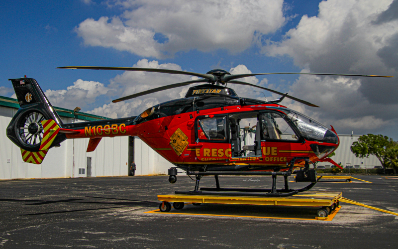Photo of N109BC - Broward County Sheriff's Office Eurocopter EC135 T1 at FXE on AeroXplorer Aviation Database