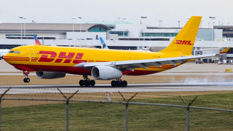 Photo of D-ALEJ - DHL Airbus A330-200F at CVG on AeroXplorer Aviation Database