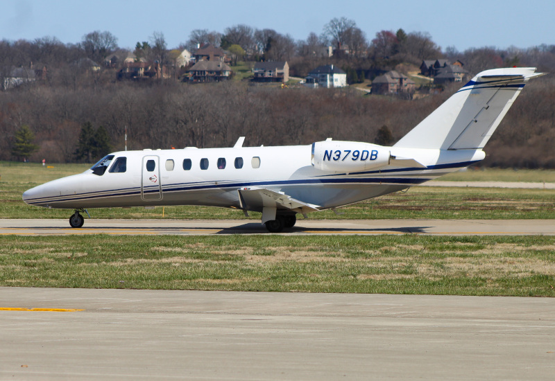 Photo of N379DB - PRIVATE Cessna Citation CJ2 at LUK on AeroXplorer Aviation Database