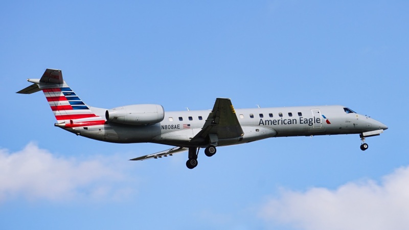 Photo of N808AE - American Eagle Embraer ERJ145 at DFW on AeroXplorer Aviation Database