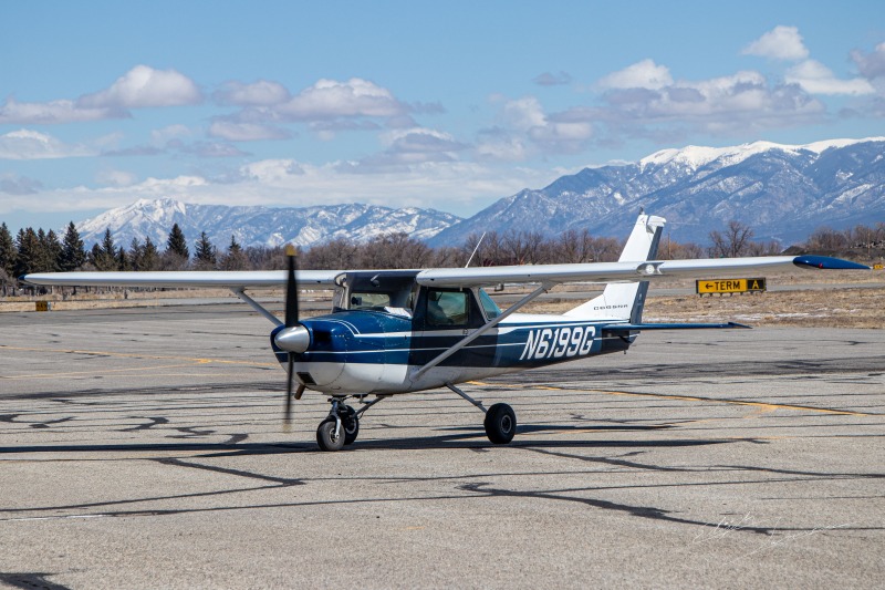 Photo of N6199G - PRIVATE Cessna 150K at ALS on AeroXplorer Aviation Database