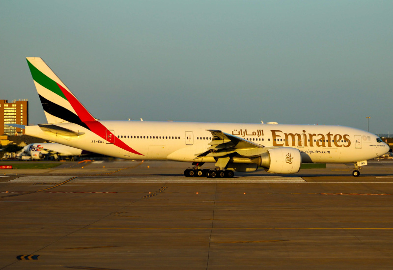 Photo of A6-EWC - Emirates Boeing 777-200LR at DFW on AeroXplorer Aviation Database