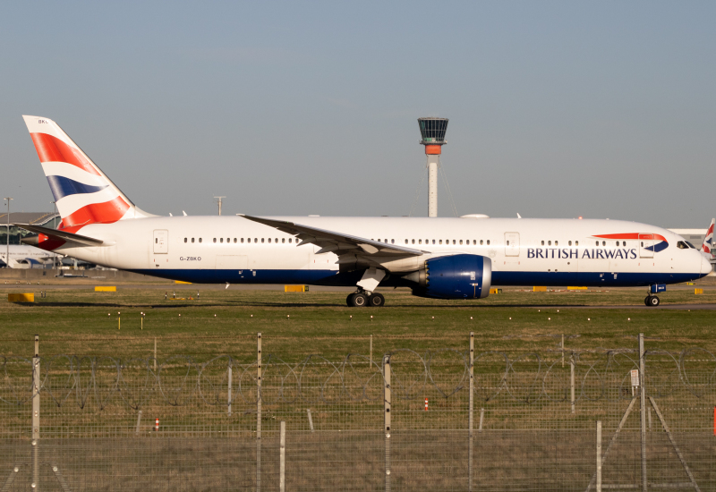 Photo of G-ZBKO - British Airways Boeing 787-9 at LHR on AeroXplorer Aviation Database