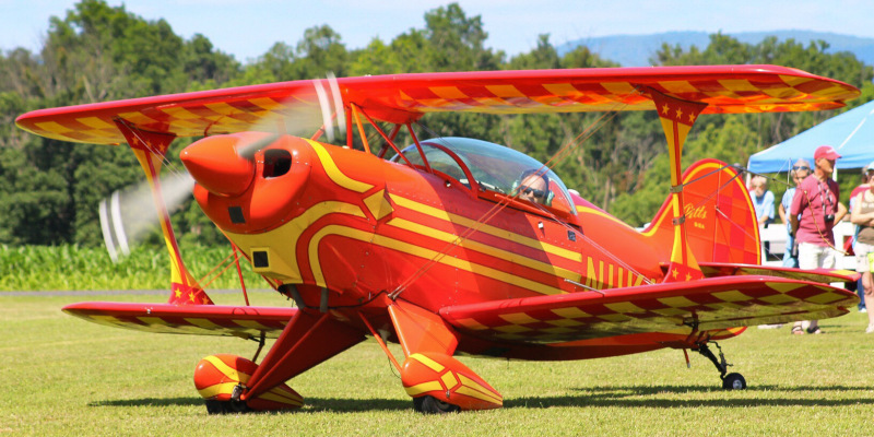 Photo of N11KA - PRIVATE Pitts S-2A at 8N1 on AeroXplorer Aviation Database