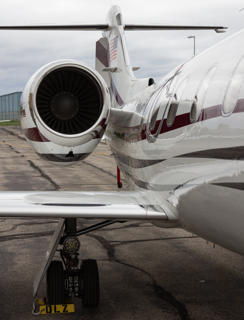 Photo of N103JL - PRIVATE Learjet 31 at DLZ on AeroXplorer Aviation Database