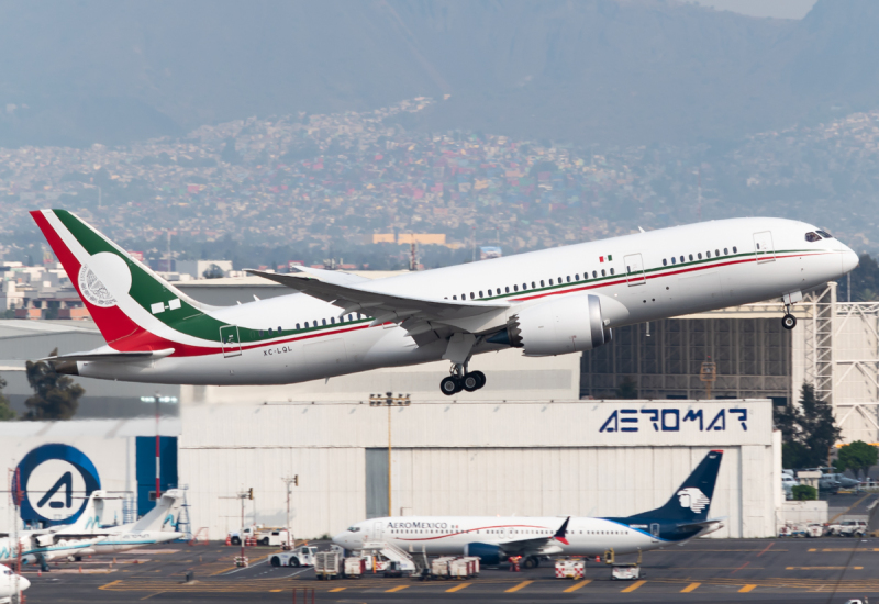 Photo of XC-LQL - Mexico - Air Force Boeing 787-8 at MEX on AeroXplorer Aviation Database