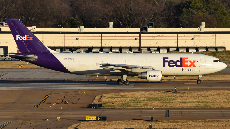 Photo of N730FD - FedEx Airbus A300-604F at MEM on AeroXplorer Aviation Database