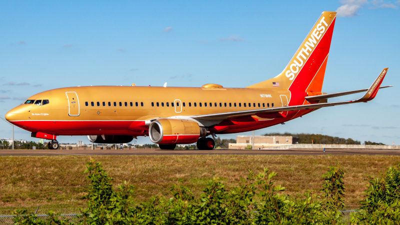 Photo of N711HK - Southwest Airlines Boeing 737-700 at MCO on AeroXplorer Aviation Database
