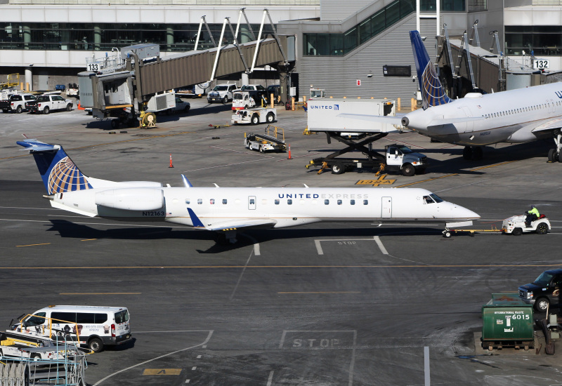 Photo of N12163 - United Express Embraer ERJ145 at EWR on AeroXplorer Aviation Database