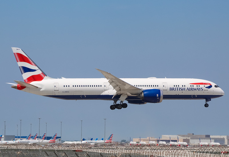 Photo of G-ZBKG - British Airways Boeing 787-9 at ORD on AeroXplorer Aviation Database