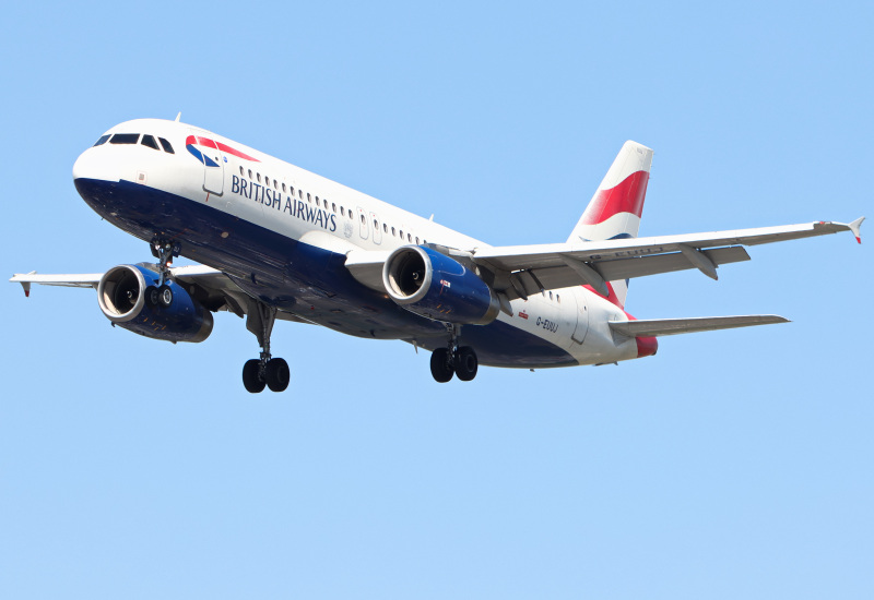 Photo of G-EUUJ - British Airways Airbus A320 at LHR on AeroXplorer Aviation Database