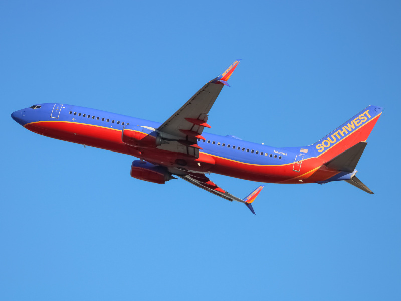 Photo of N8638A - Southwest Airlines Boeing 737-800 at BWI on AeroXplorer Aviation Database