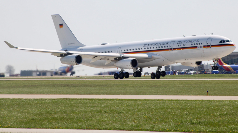 Photo of 16-02 - Germany - Air Force Airbus A340-300 at IND on AeroXplorer Aviation Database