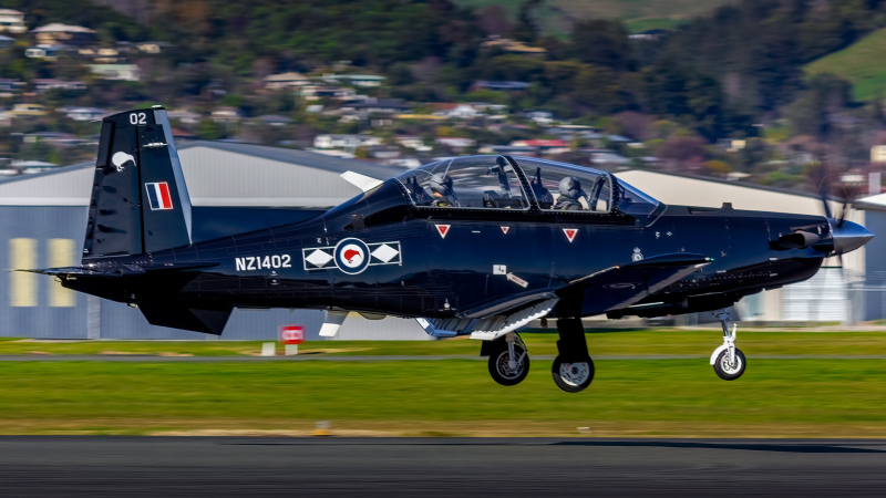 Photo of NZ1402 - Royal New Zealand Air Force Beech T-6 Texan at NSN on AeroXplorer Aviation Database