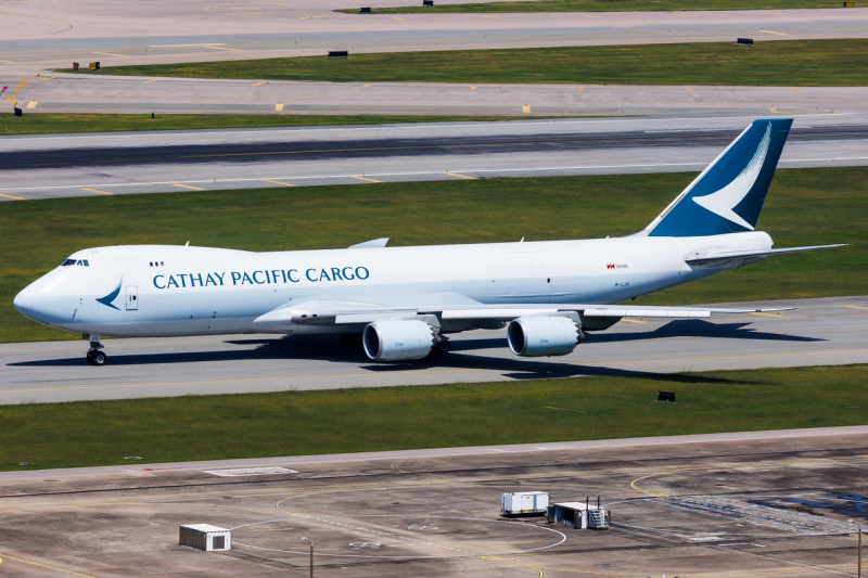 Photo of B-LJG - Cathay Pacific Cargo Boeing 747-8f at HKG on AeroXplorer Aviation Database