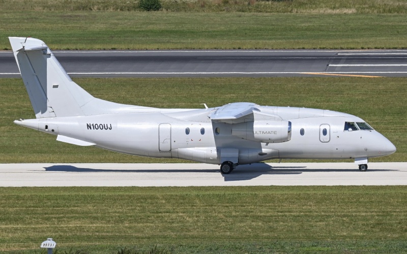 Photo of N100UJ - Ultimate Air Shuttle Dornier 328 JET at ACY on AeroXplorer Aviation Database