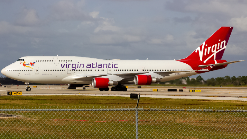 Photo of G-VGAL - Virgin Atlantic Boeing 747-400 at MCO on AeroXplorer Aviation Database